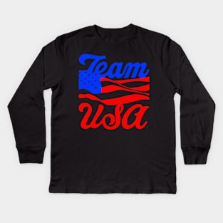 Team USA Kids Long Sleeve T-Shirt